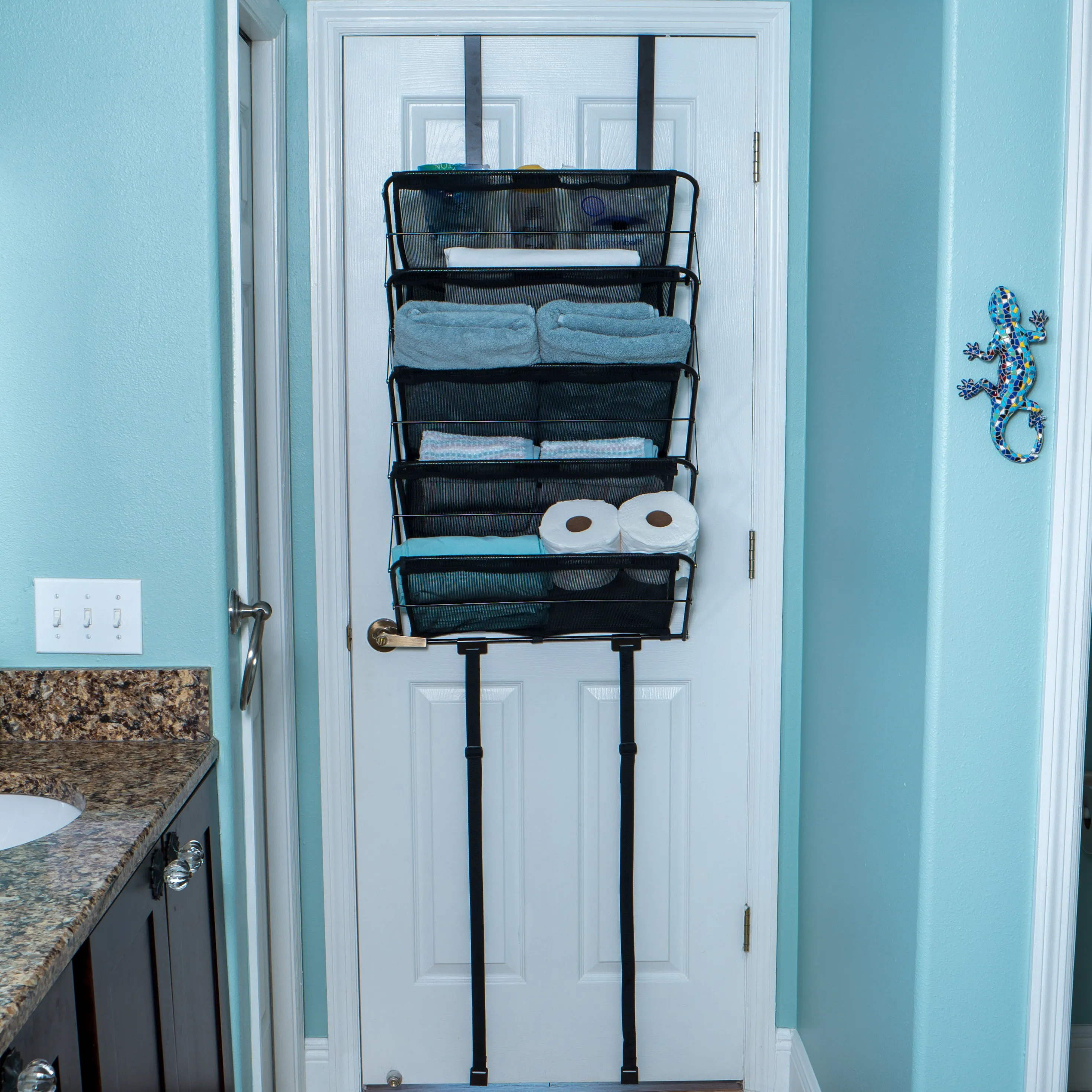 5-Tier Vertical Over-the-Door Organizer