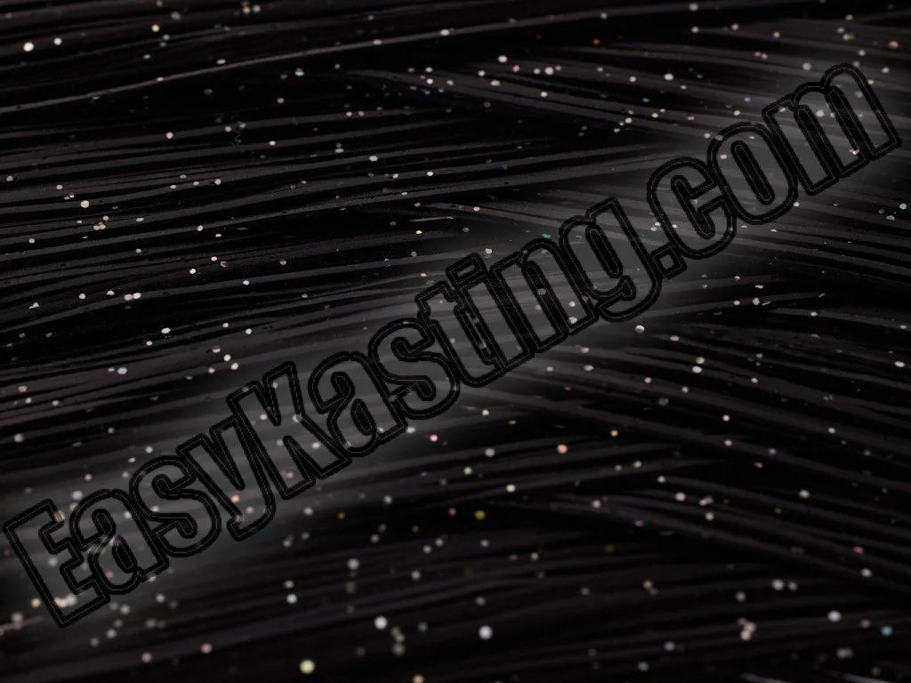 8801-021-02 Jet Black Holo Silver Flake