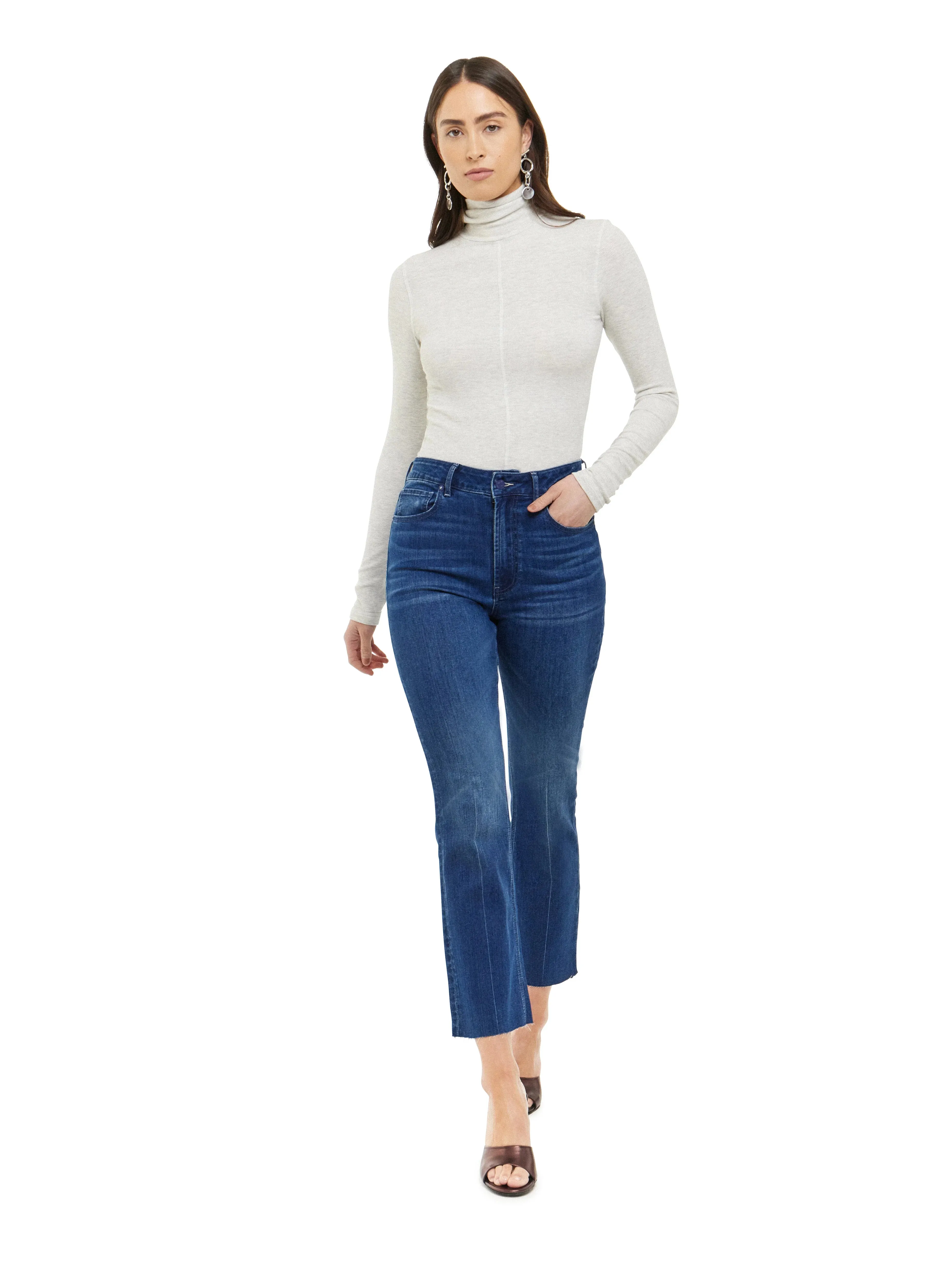 Articles of Society Linden High Rise Crop Jeans