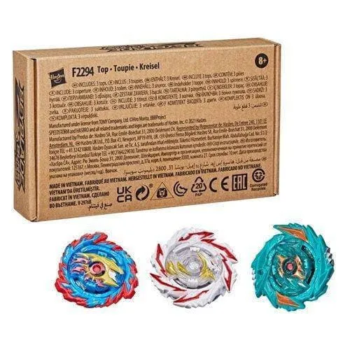 Beyblade Burst Surge Speedstorm Tempest Cloud 3-Pack