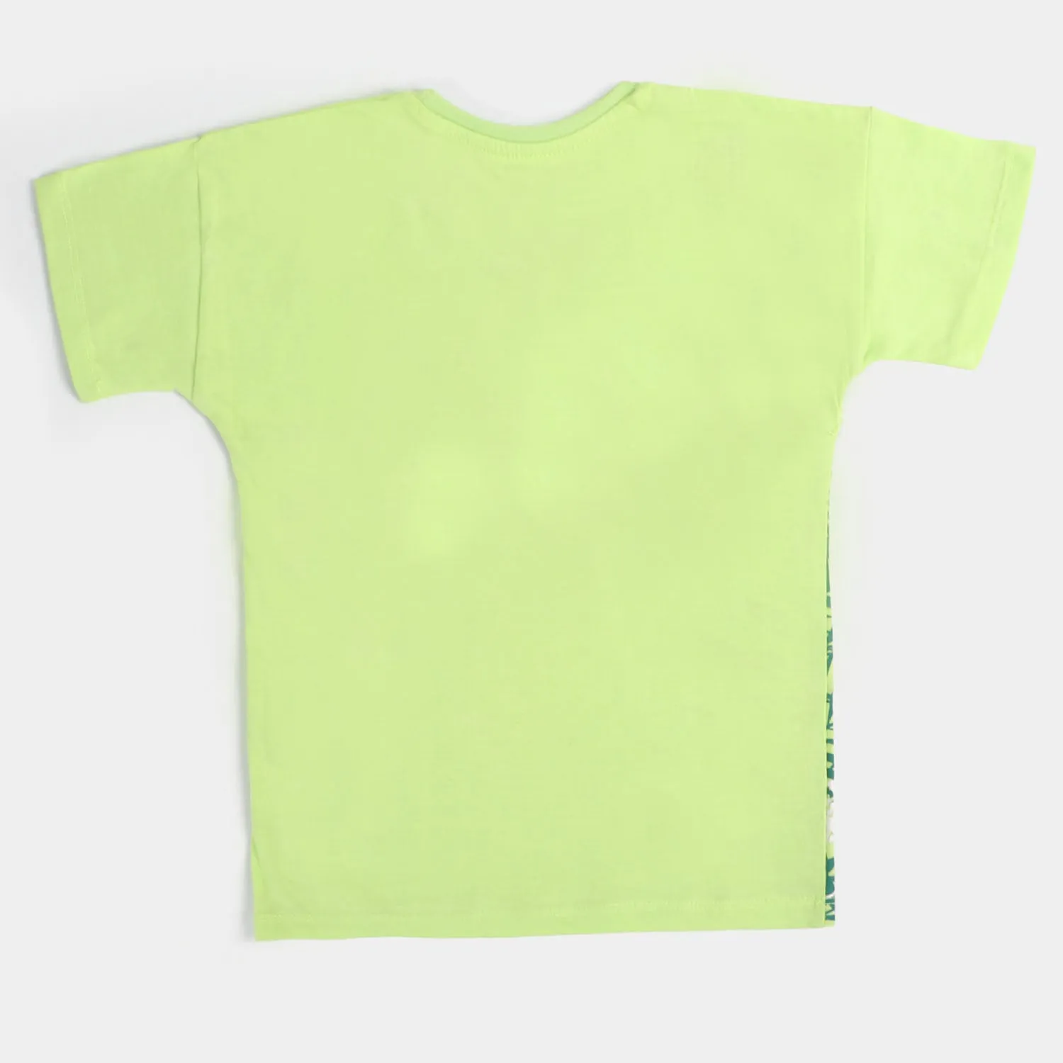 Boys Cotton T-Shirt Dino Crew - Green