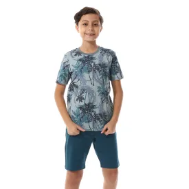 Boys Pajama Set T-Shirt & Short