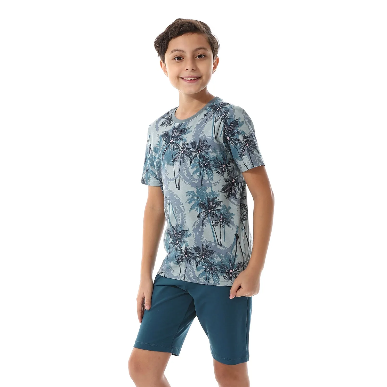 Boys Pajama Set T-Shirt & Short