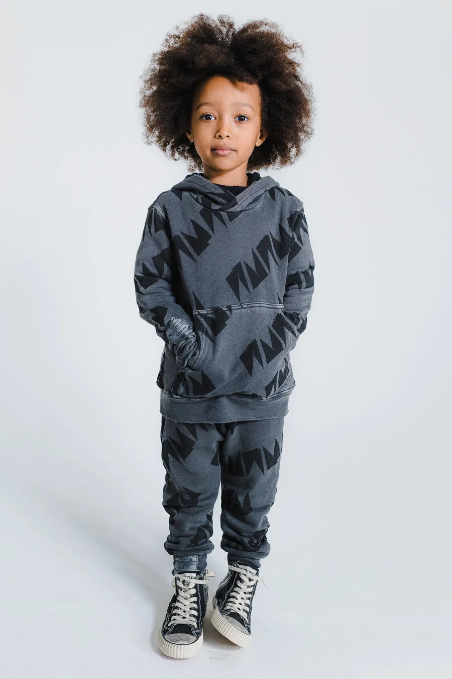 Boys Sweatshirt Nununu Dyed Graphite