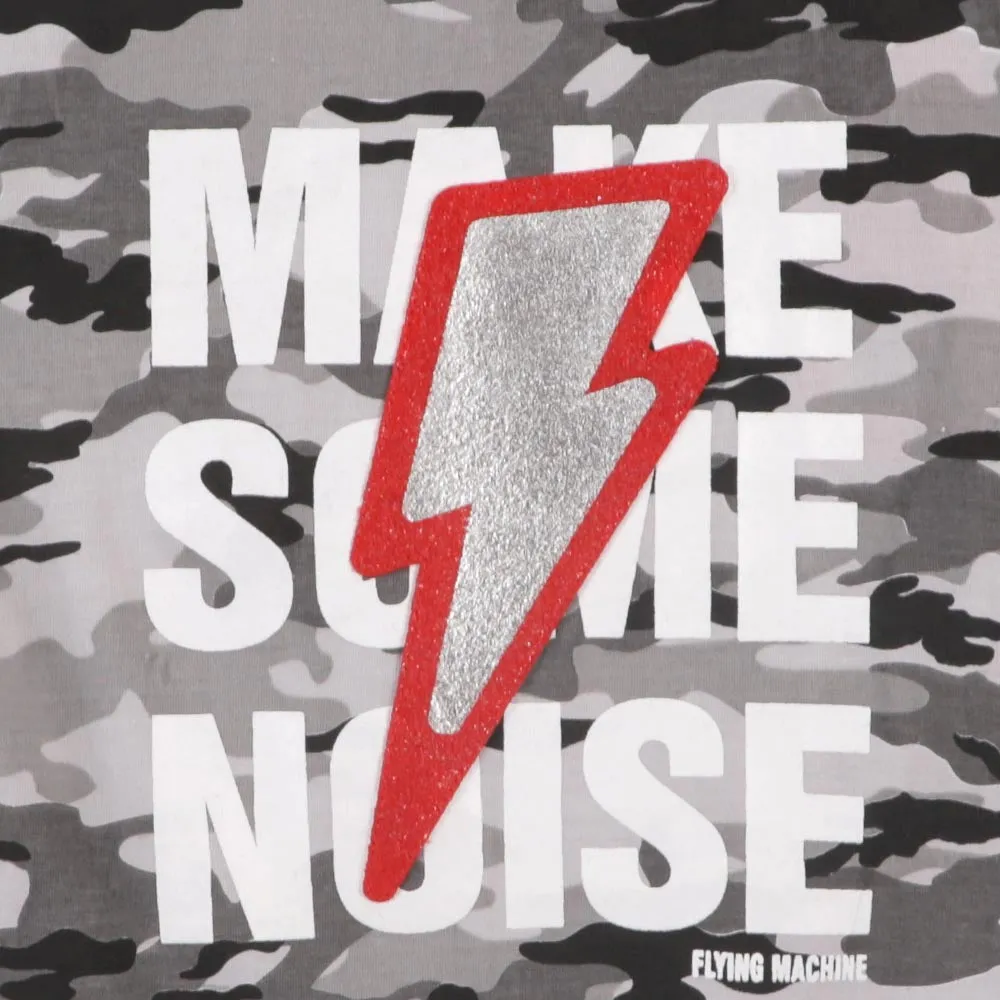 Boys T-Shirt H/S Make Some Noise - BLACK