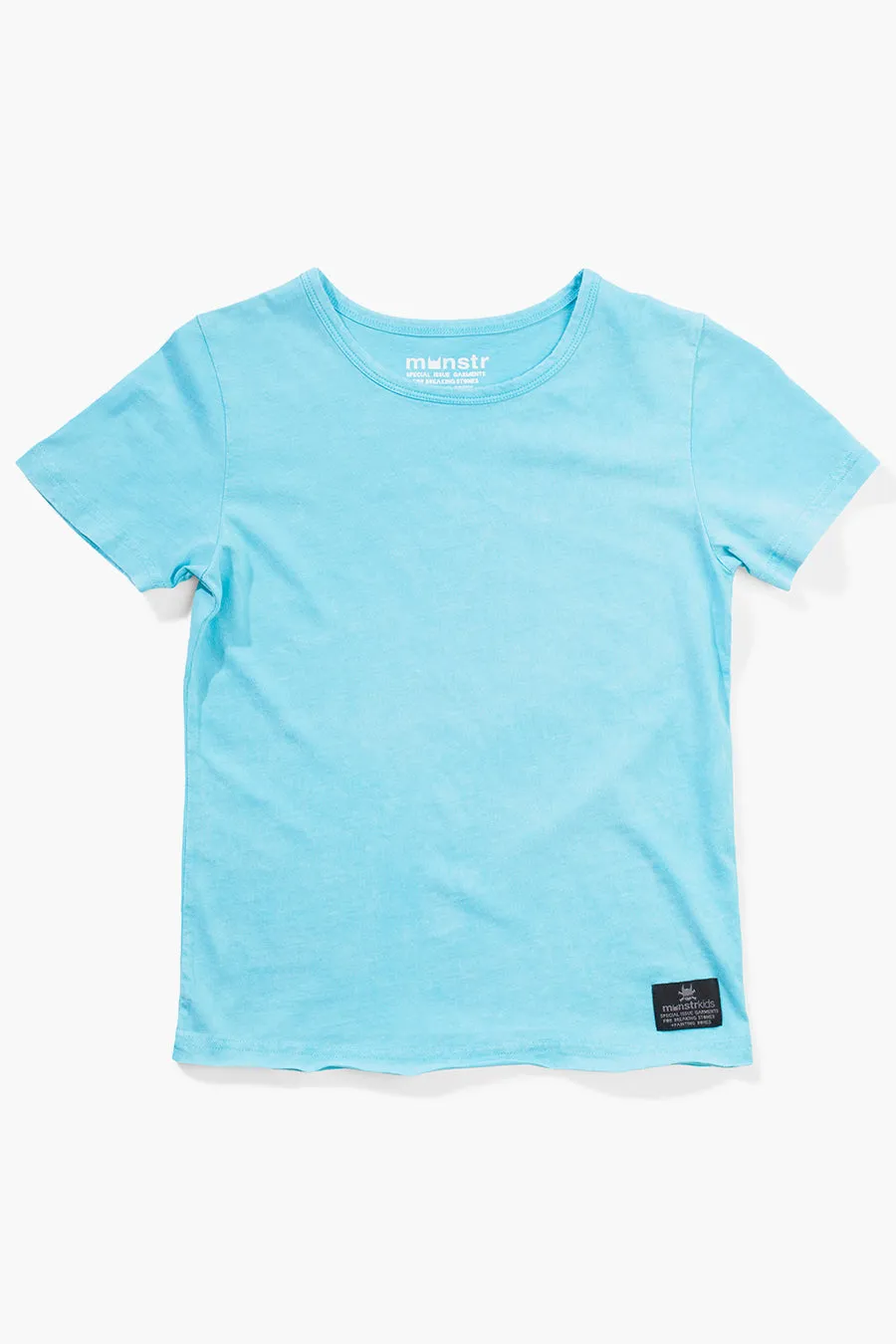 Boys T-Shirt Munster Kids Washed Out Aqua