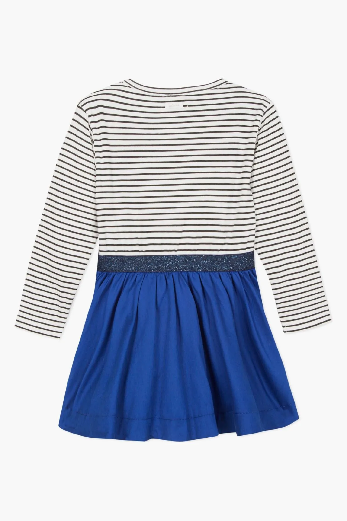 Catimini Blue Striped Girls Dress (Size 10 left)