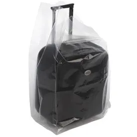 Clear Gusseted Poly Bags 8 x 4 x 15 x 3 mil