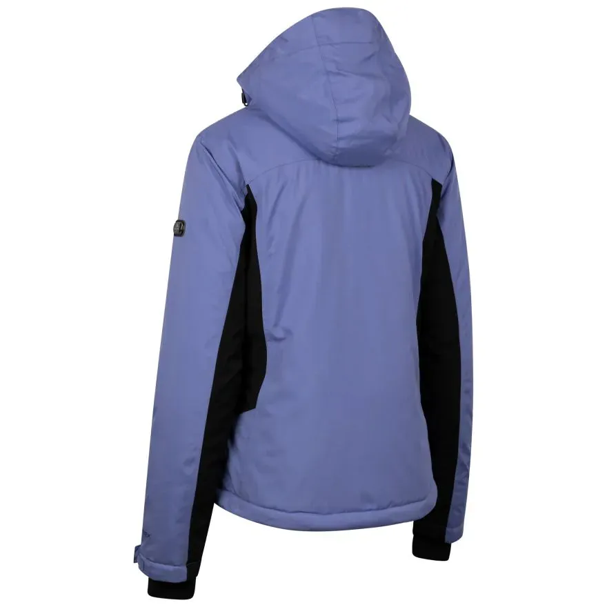 Doris Women's Padded Ski Jacket in Baja Blue