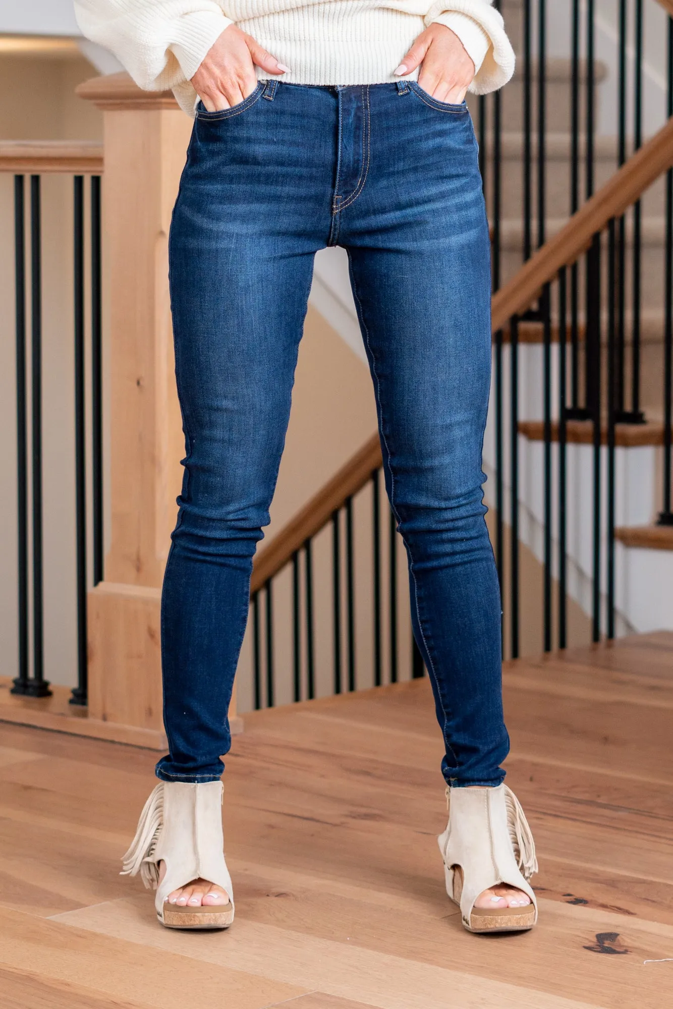 Effie High Rise Curvy Skinny