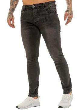 ETO | Mens Designer Basic Hyperstretch Blue Jeans