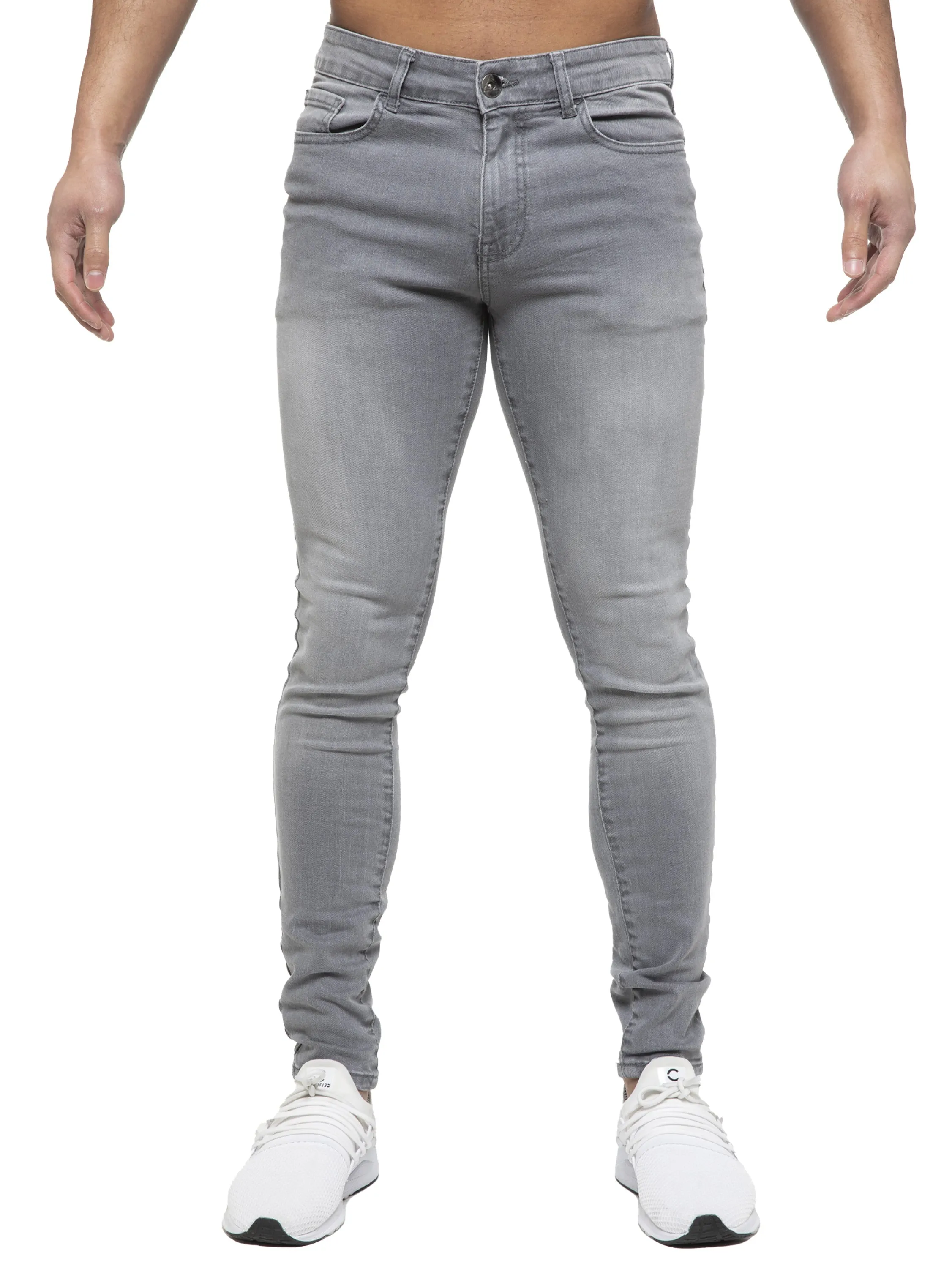 ETO | Mens Designer Slim Skinny Fit Stretch Jeans