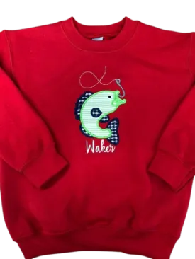 Fish/Name Children’s Sweatshirt