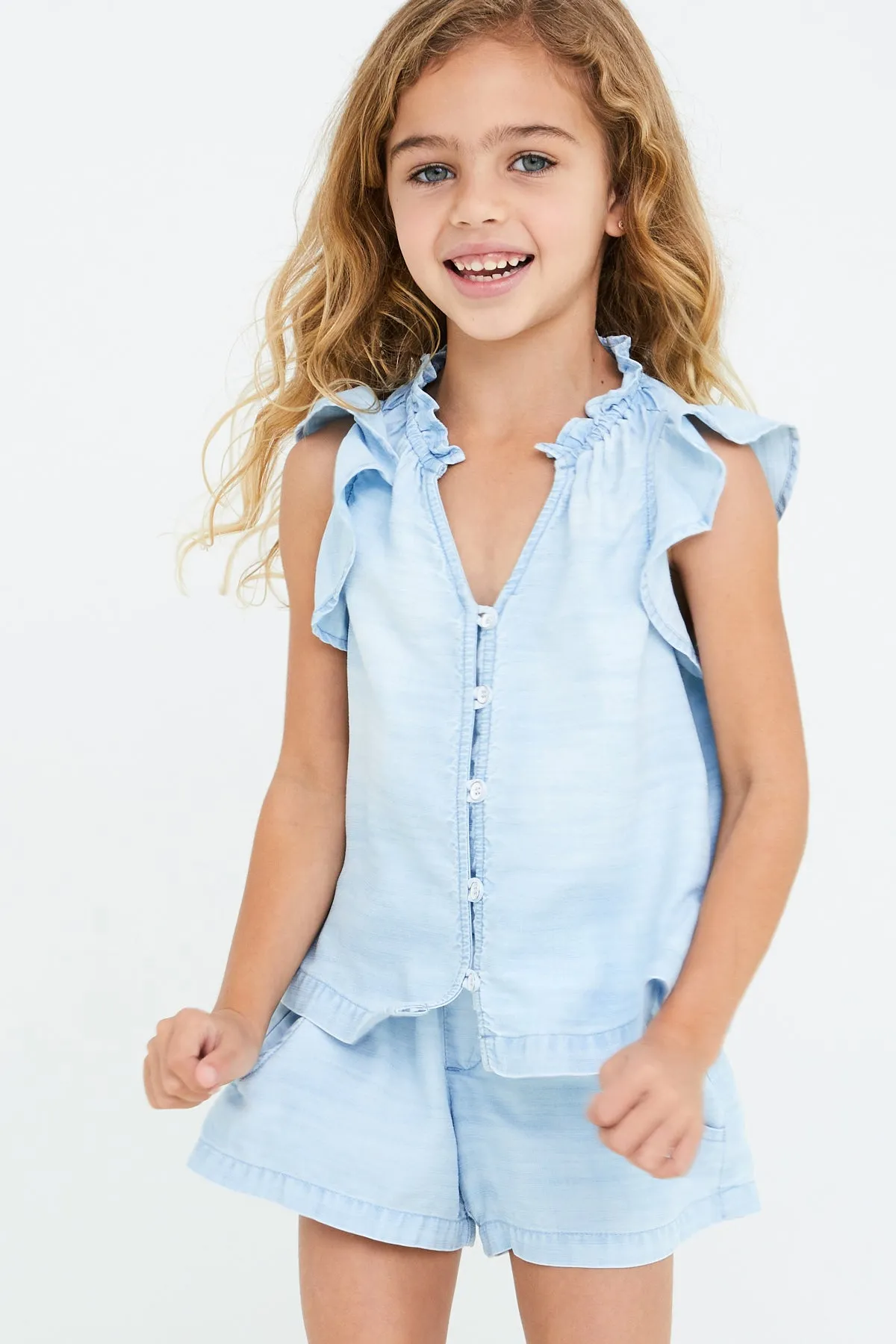 Girls Shirt Bella Dahl Shoreline