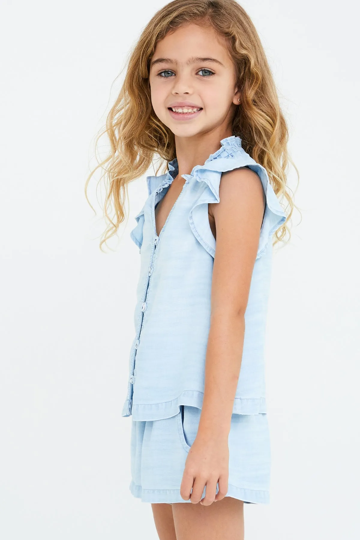 Girls Shirt Bella Dahl Shoreline