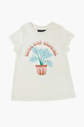 Girls Shirt Tiny Whales Never Stop Growing