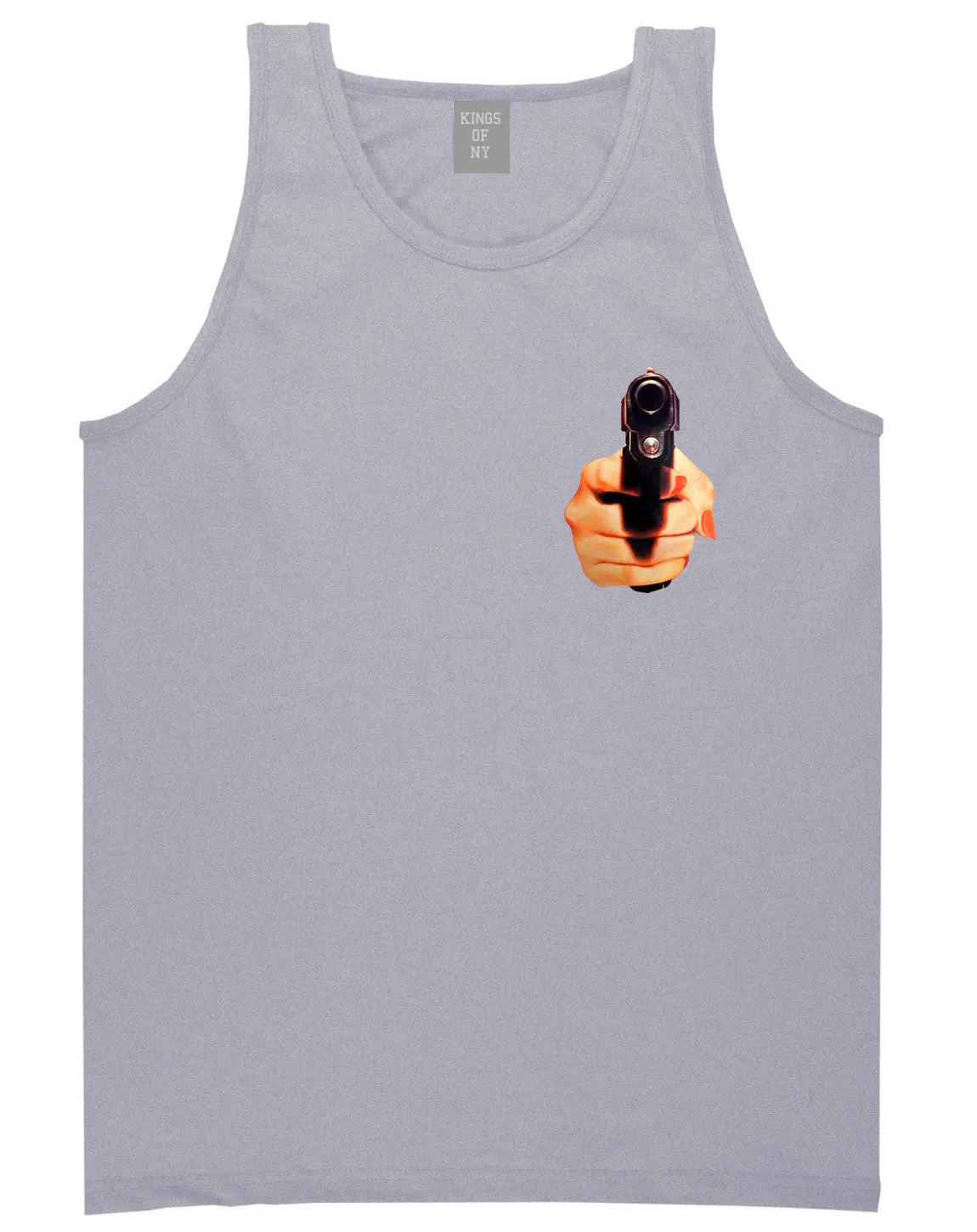 Hand Gun Women Girls Sexy Tank Top