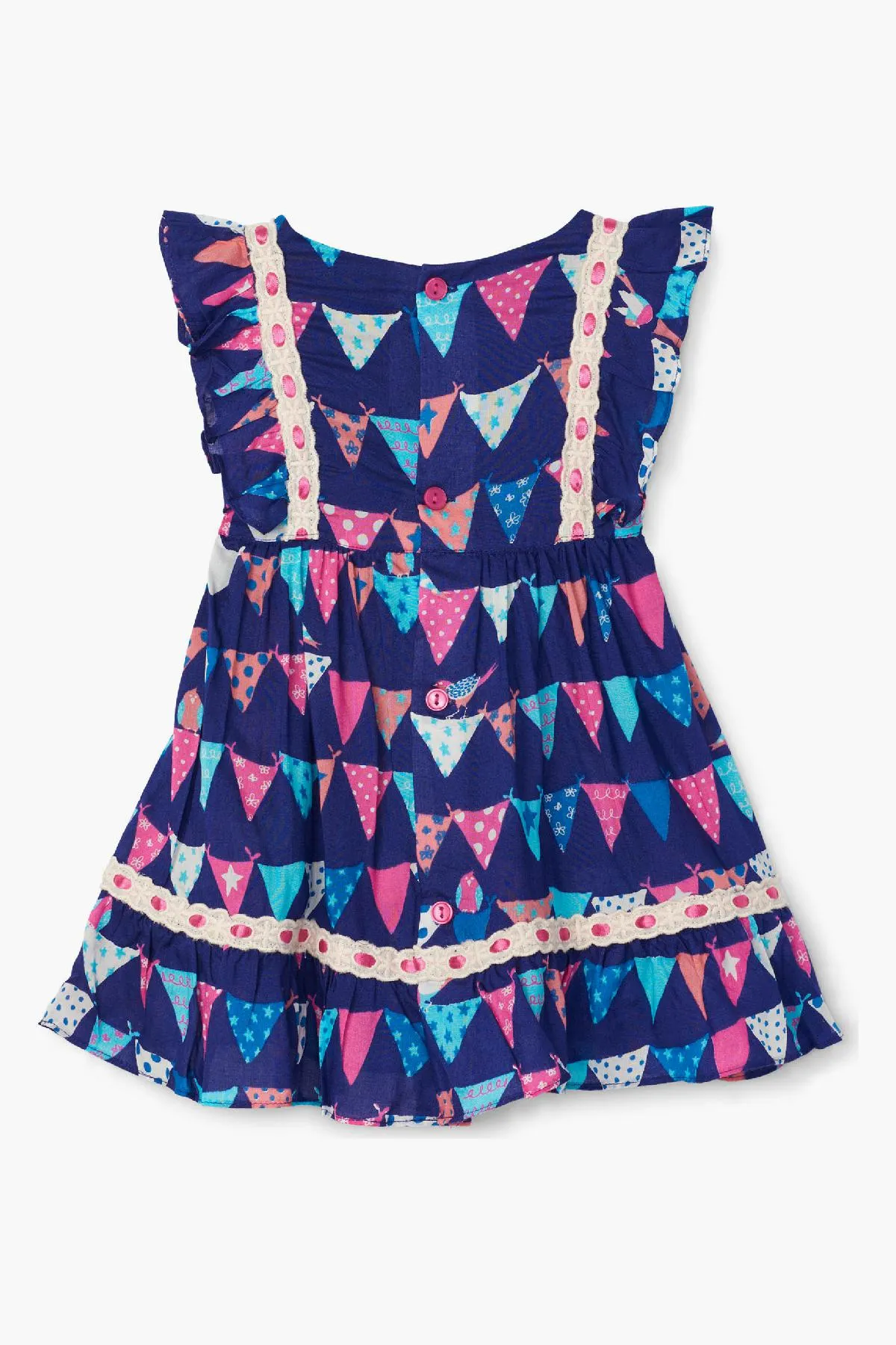 Hatley Spring Pennants Baby Girls Dress