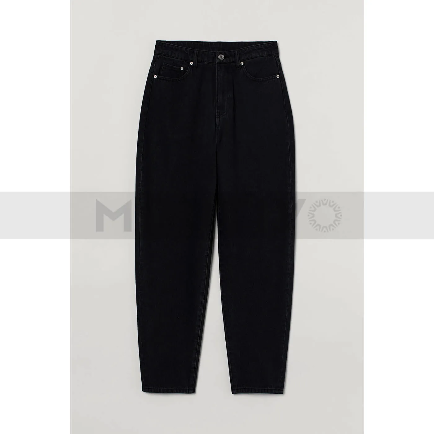 HM Mom Black Ultra High Jeans