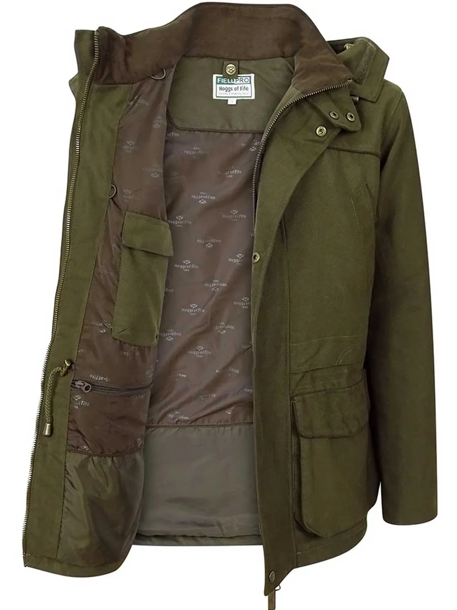 HOGGS OF FIFE Kincraig Mens Waterproof Field Jacket - Olive Green