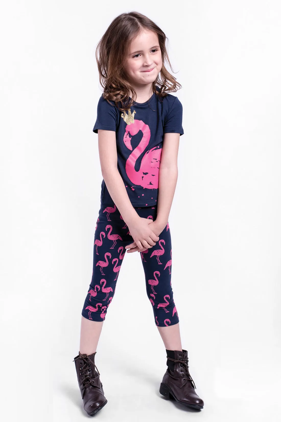 Imoga Eleni Girls Leggings - Flamingo