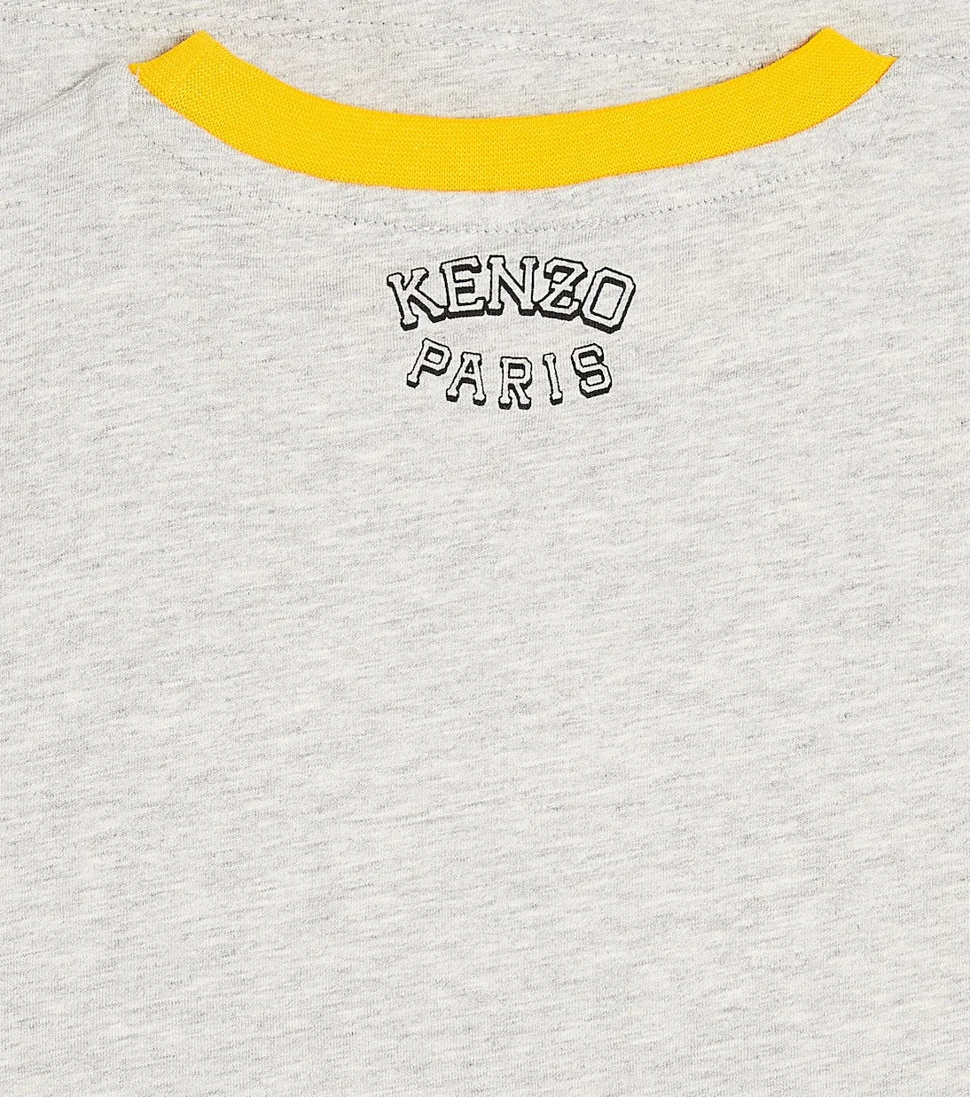 Kenzo Kids Printed Cotton Jersey T-Shirt, Gray