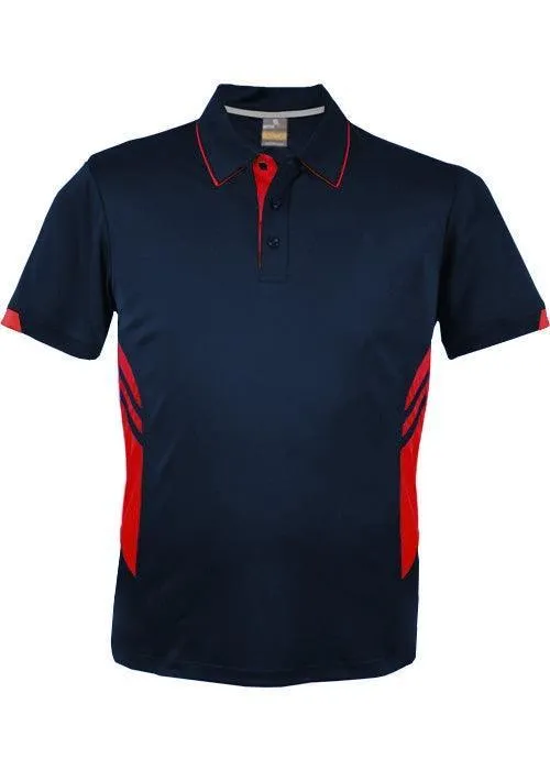 Kids Tasman Polo Navy/Red