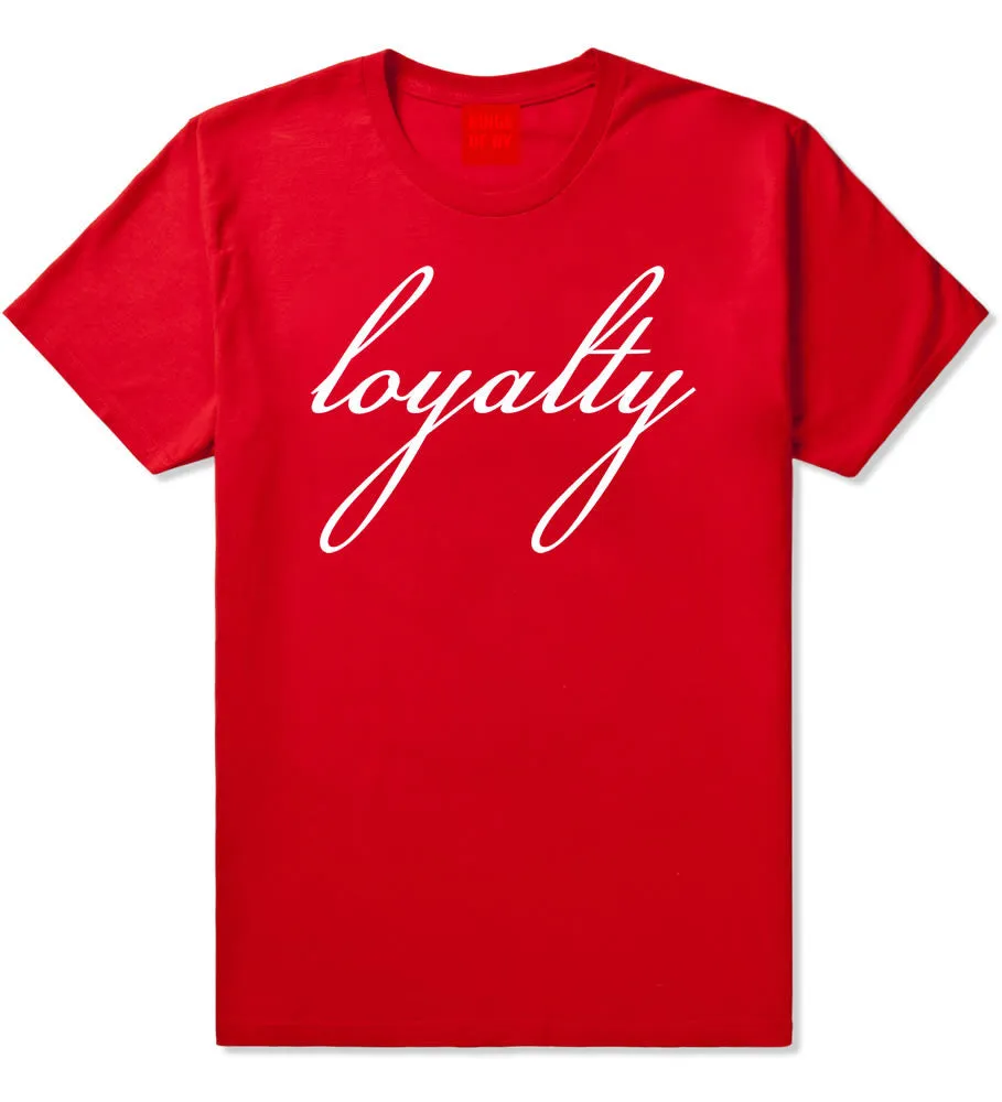 Loyalty Script Boys Kids T-Shirt