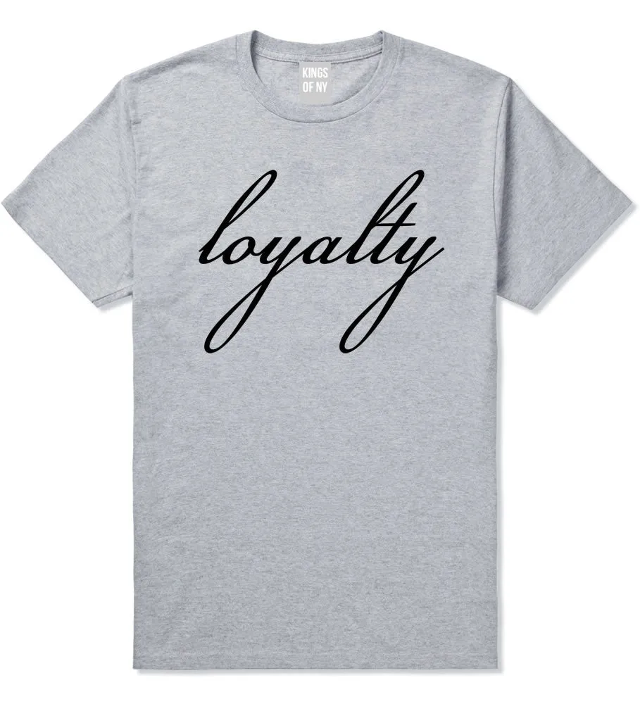 Loyalty Script Boys Kids T-Shirt