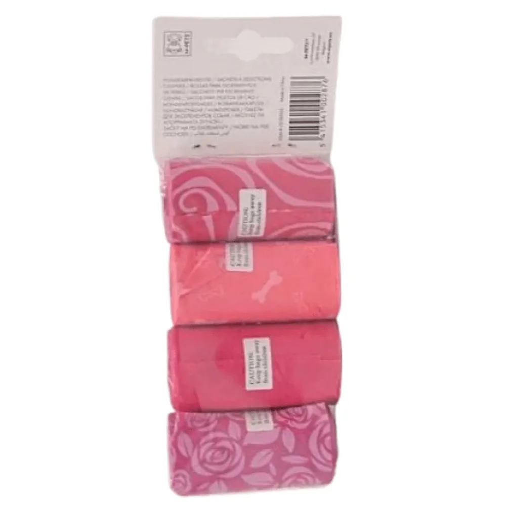 M Pets Dog Waste Bags Rose Scented