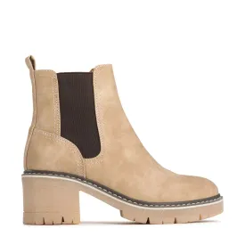 Madeline Ankle Boots Taupe (SALE)