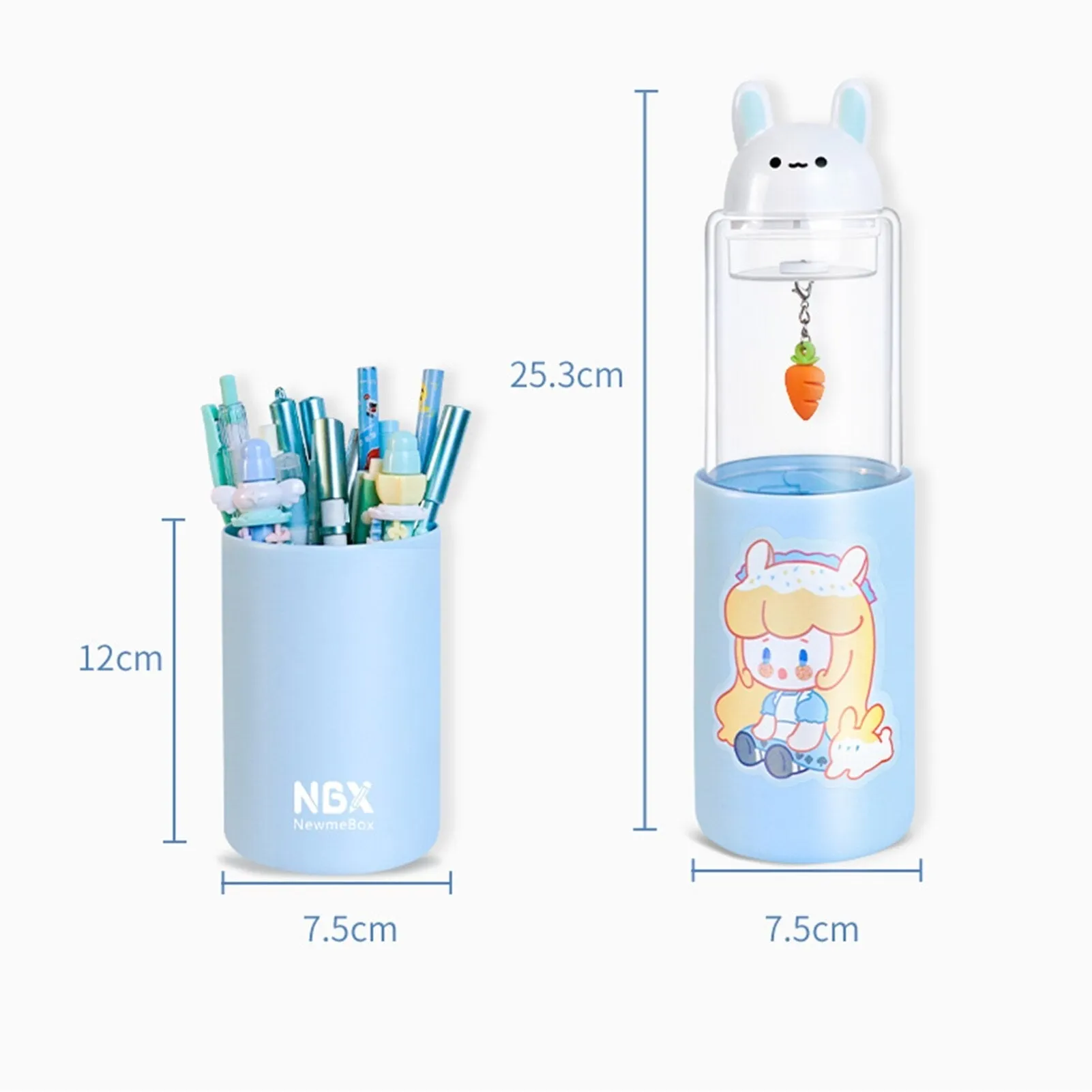 Magnetic Cute Cartoon Kids Pencil Box