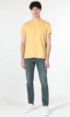 Men Basic T-Shirt COLIN'S (Yellow)