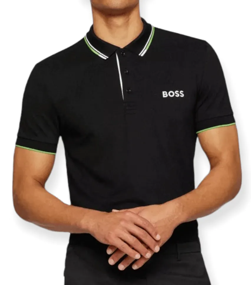 Men Polo Shirt (Slim-Fit) - Black