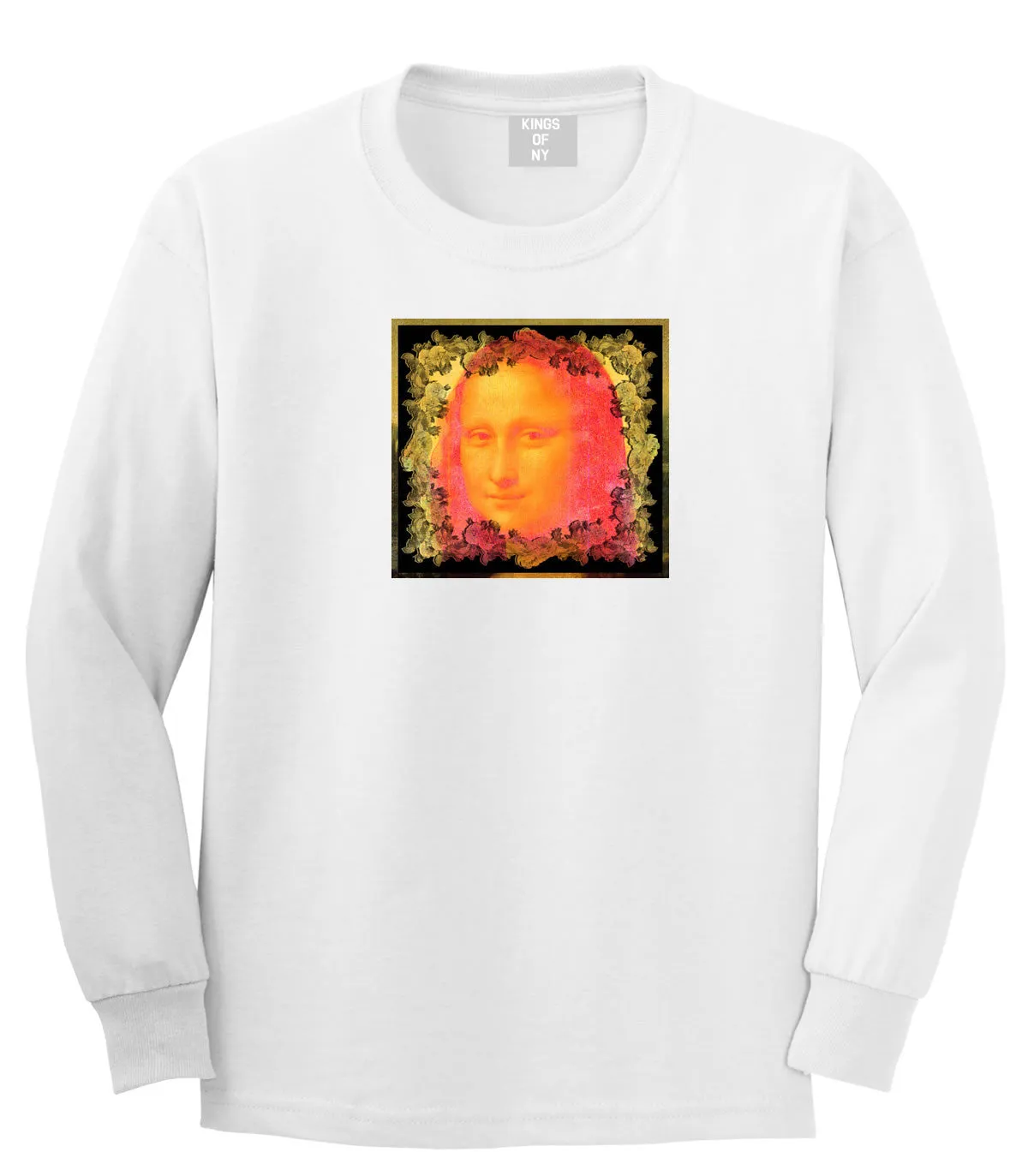 Mona Lisa Painting Art Long Sleeve Boys Kids T-Shirt