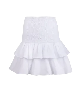 Nafsika Smocked Short Skirt