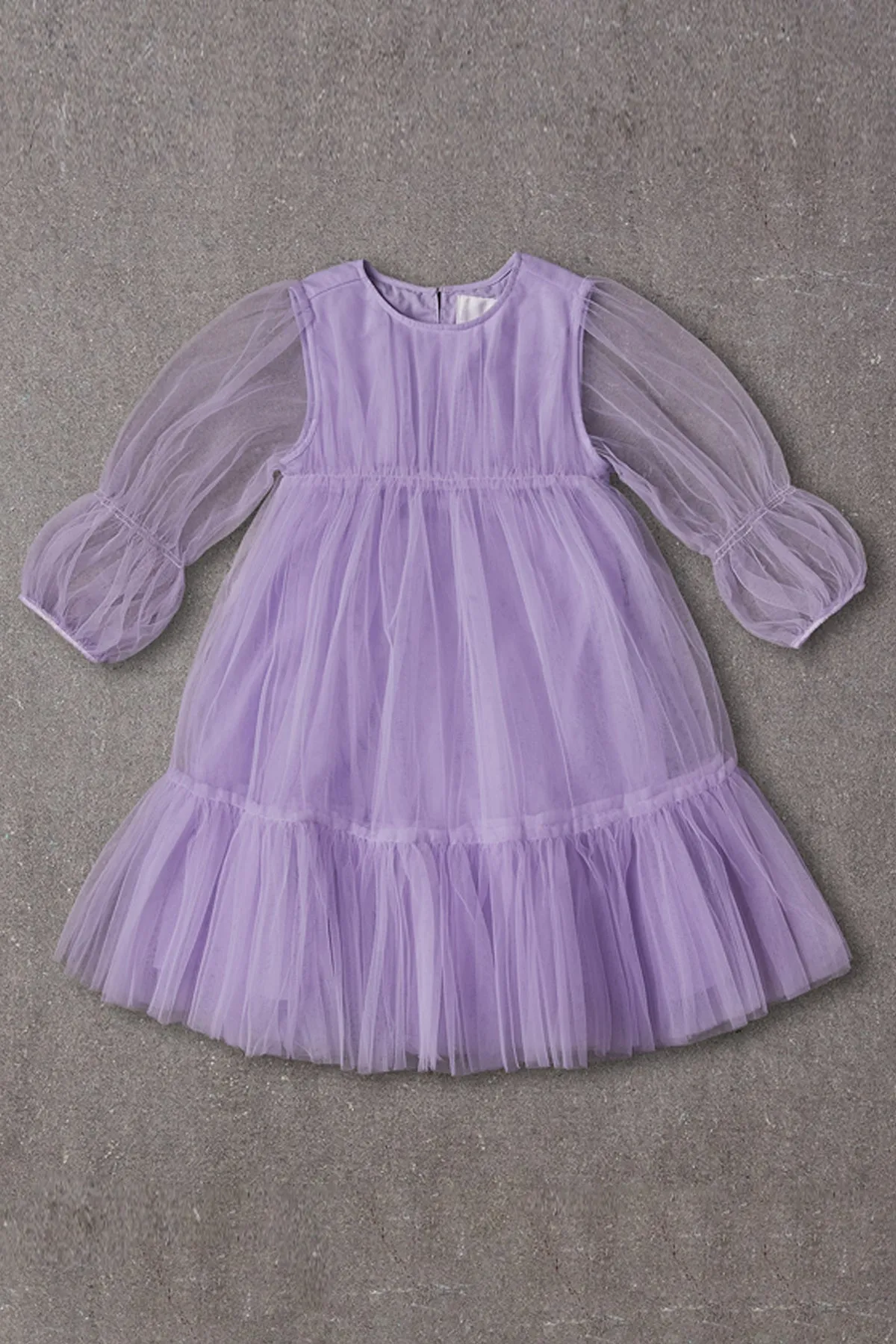 Nellystella Alice Girls Dress - Purple Haze