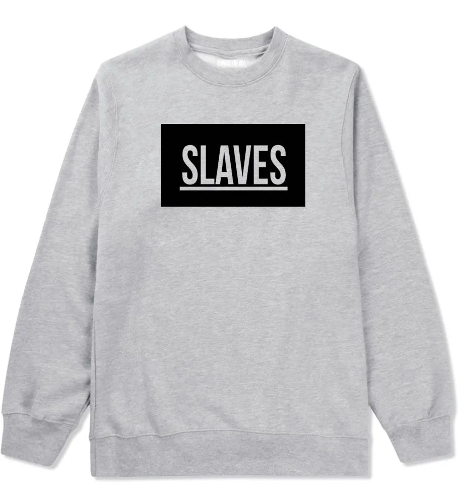 New Slaves Boys Kids Crewneck Sweatshirt