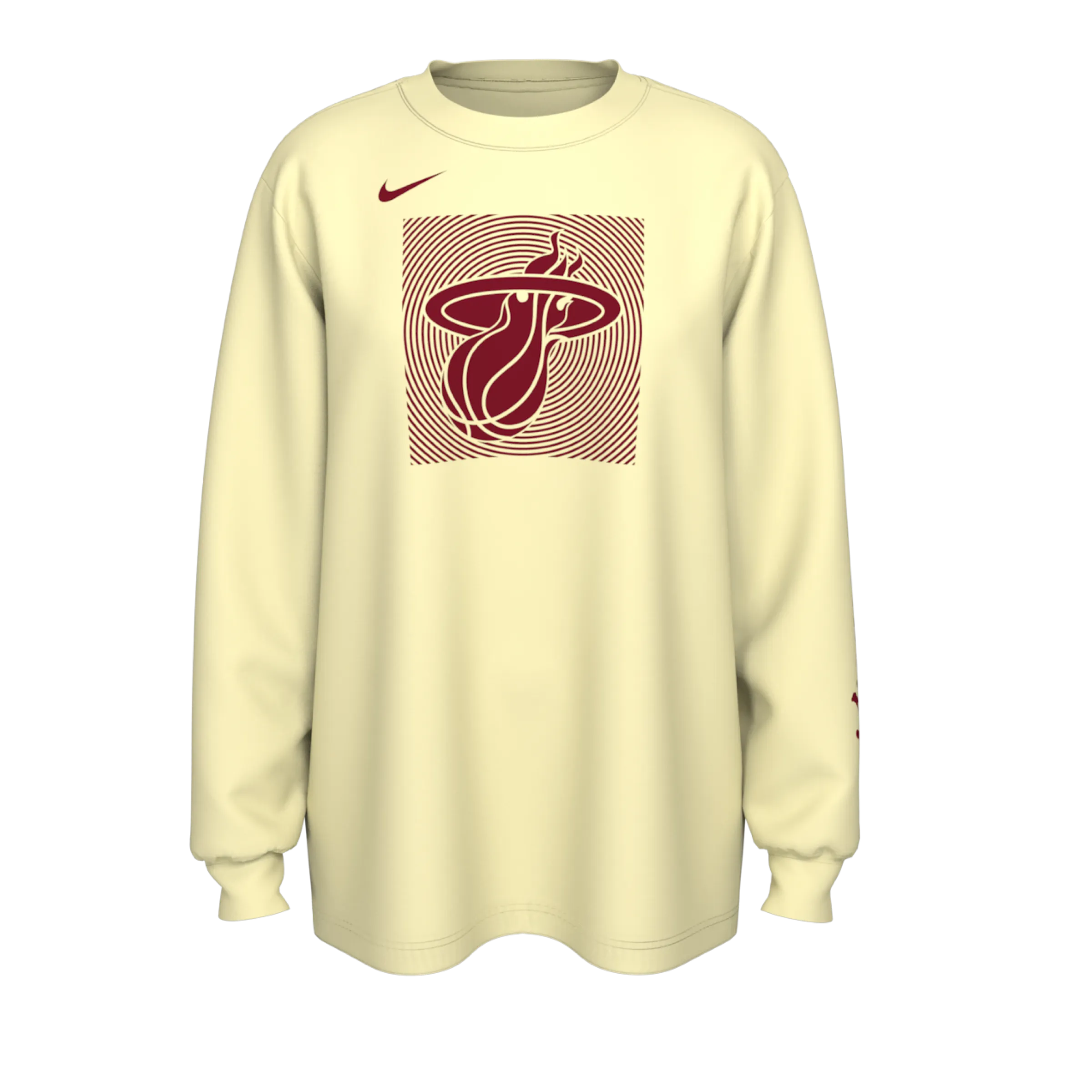 Nike Miami HEAT Logo Women's Long Sleeve Tee