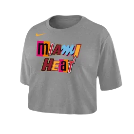 Nike Miami Mashup Vol. 2 Stacked Women's Crop Tee