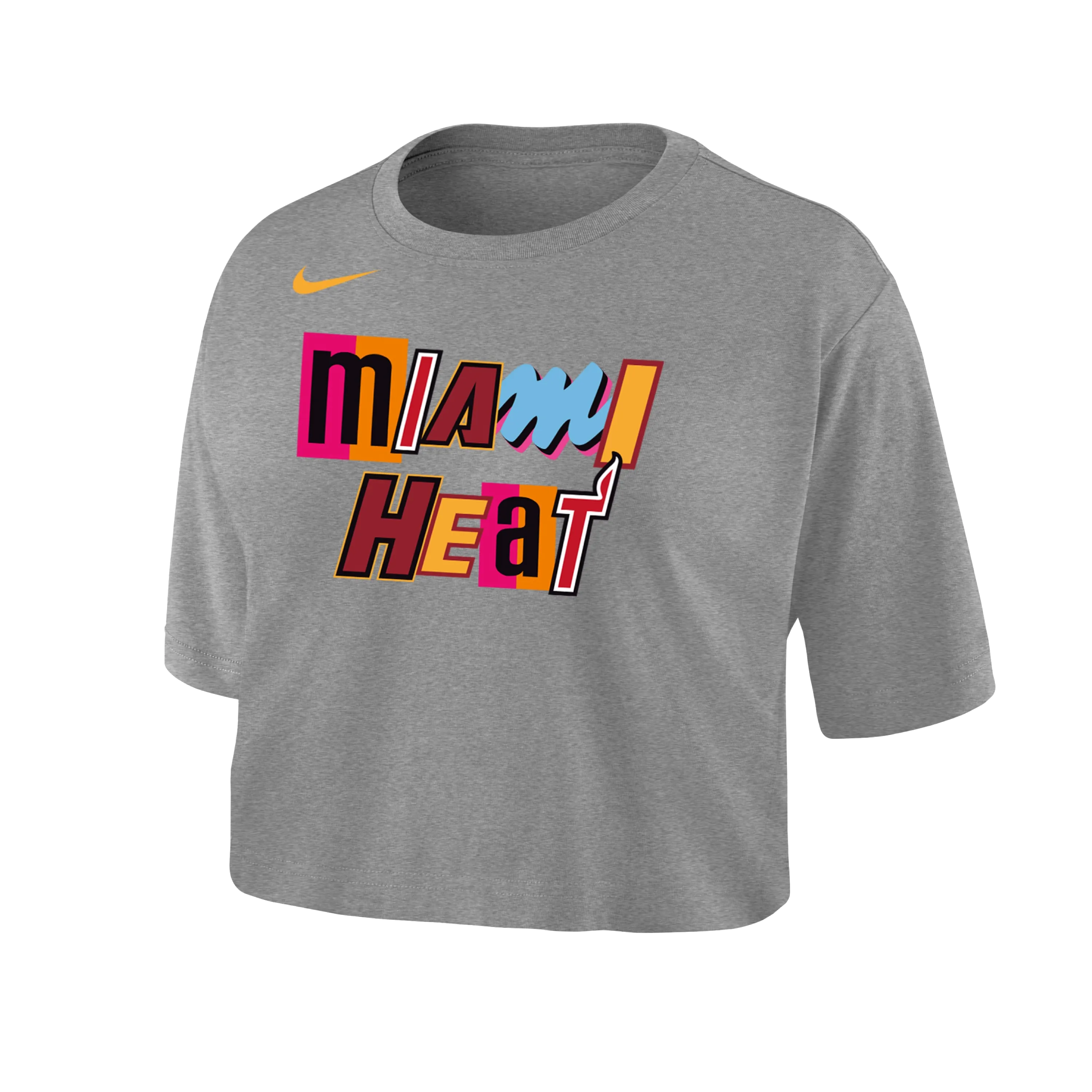 Nike Miami Mashup Vol. 2 Stacked Women's Crop Tee