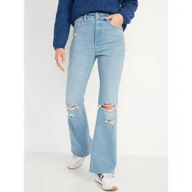 ON High Rise Cut Off Flared Jeans