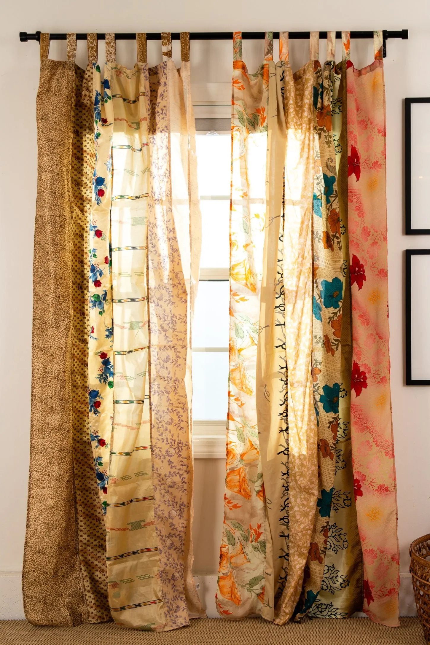 Overstock Sari Silk Curtain