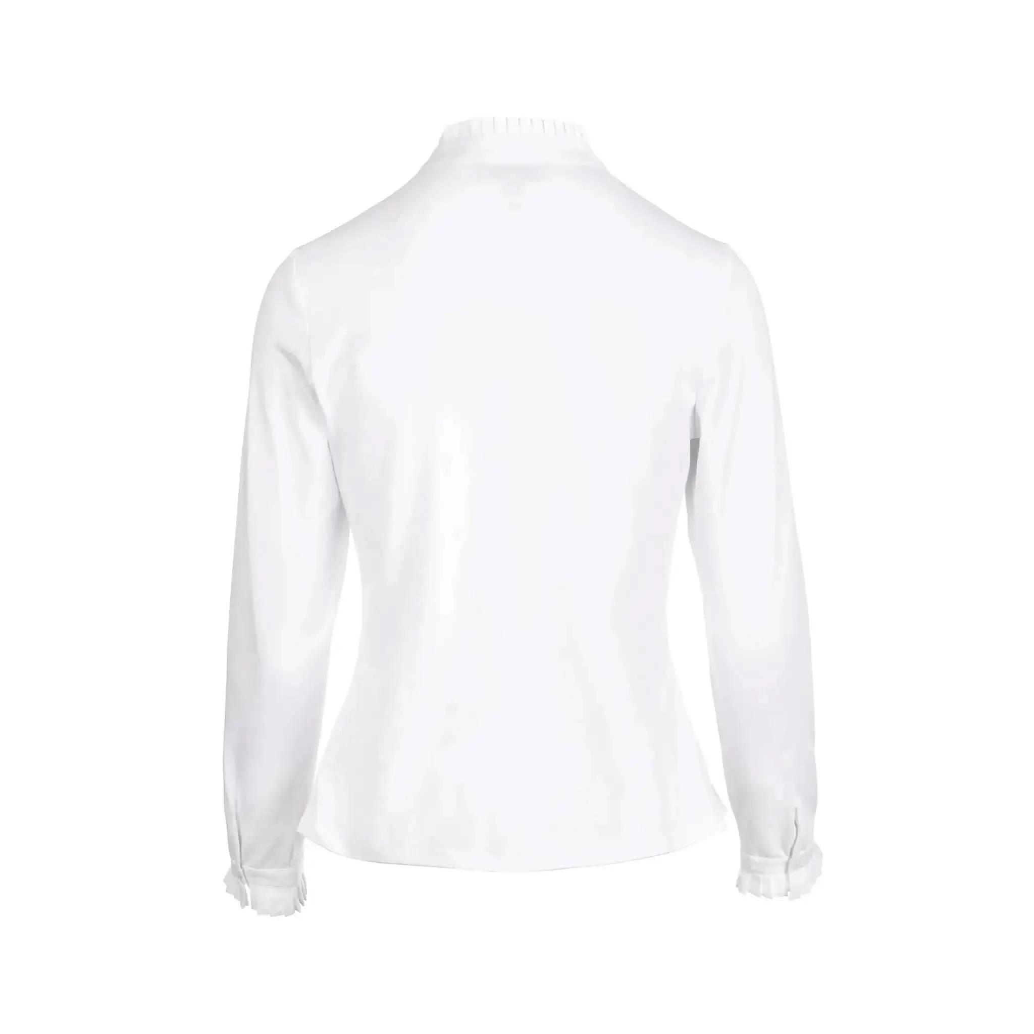 Phoebe White Frill Shirt