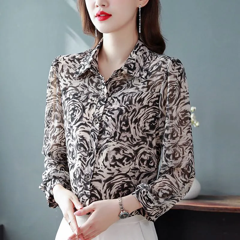 Plus Noble Chiffon Shirt