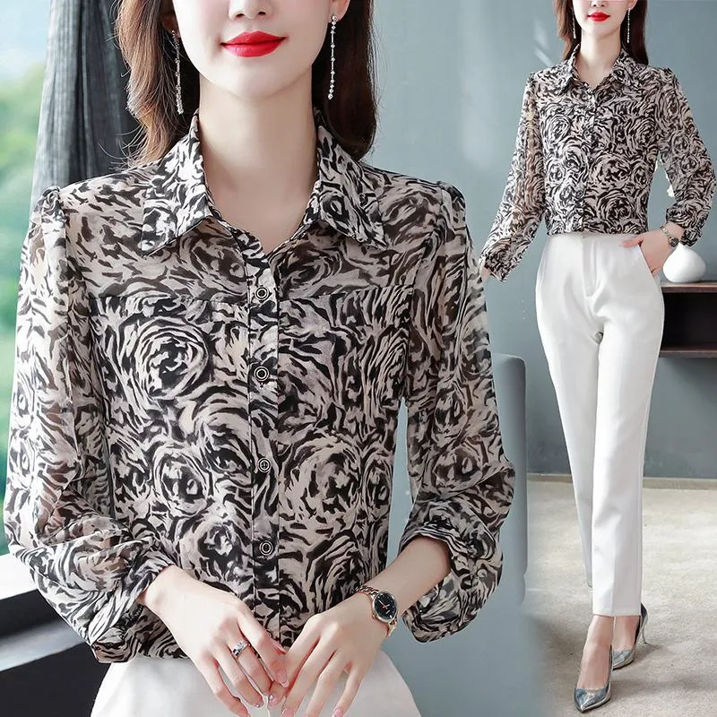 Plus Noble Chiffon Shirt