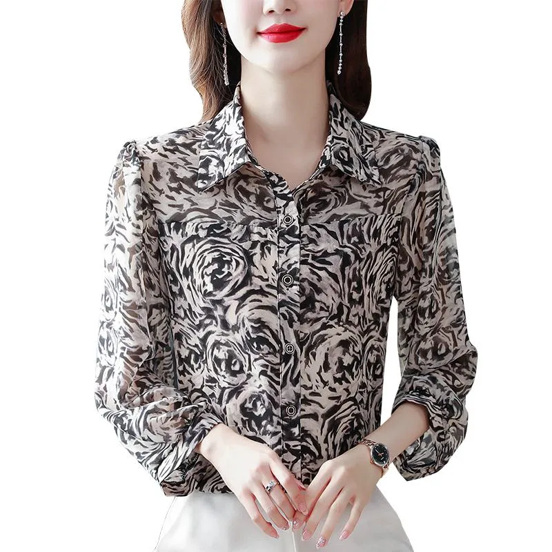 Plus Noble Chiffon Shirt