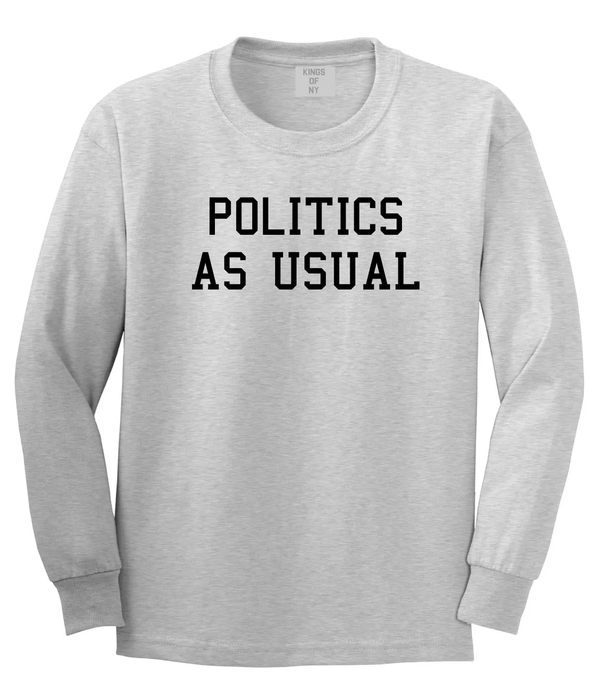 Politics As Usual Long Sleeve Boys Kids T-Shirt