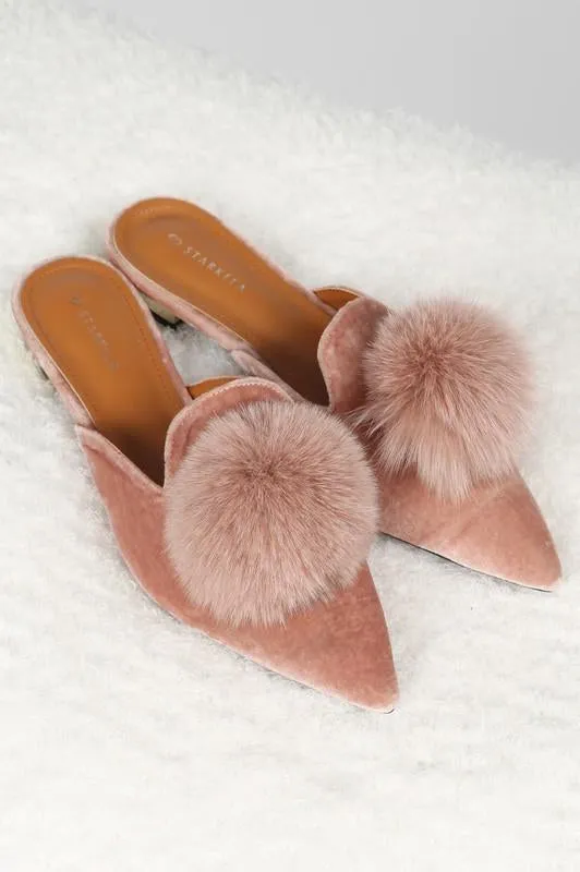 Puff Ball Princess Shoes Pink