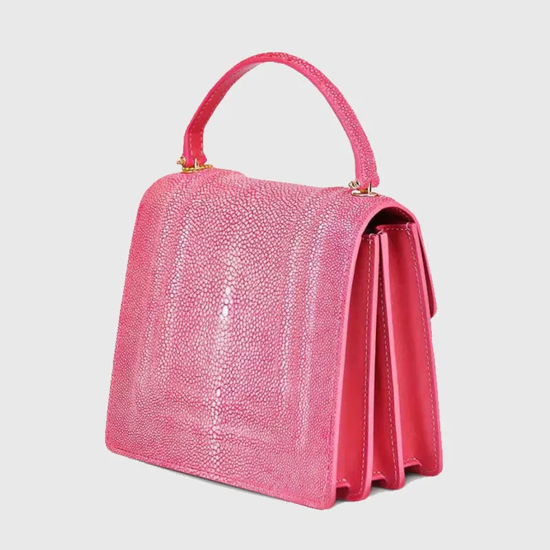 Purchase Best New Unique Style Pink Leather Luxury Bags For Sale